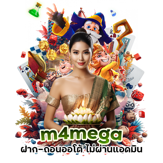 m4mega ฝาก-ถอนออโต้ ไม่ผ่านแอดมิน